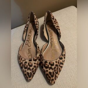 Sam Edelman Leopard Flats